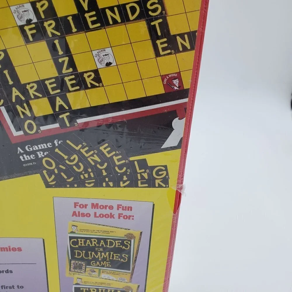 Vintage‎ 1998 Deadstock CROSSWORDS FOR DUMMIES GAME